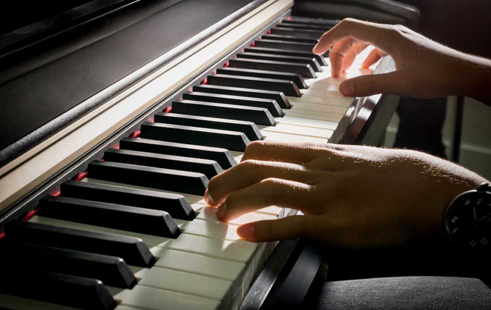 Musikunterricht für Tasteninstrumente